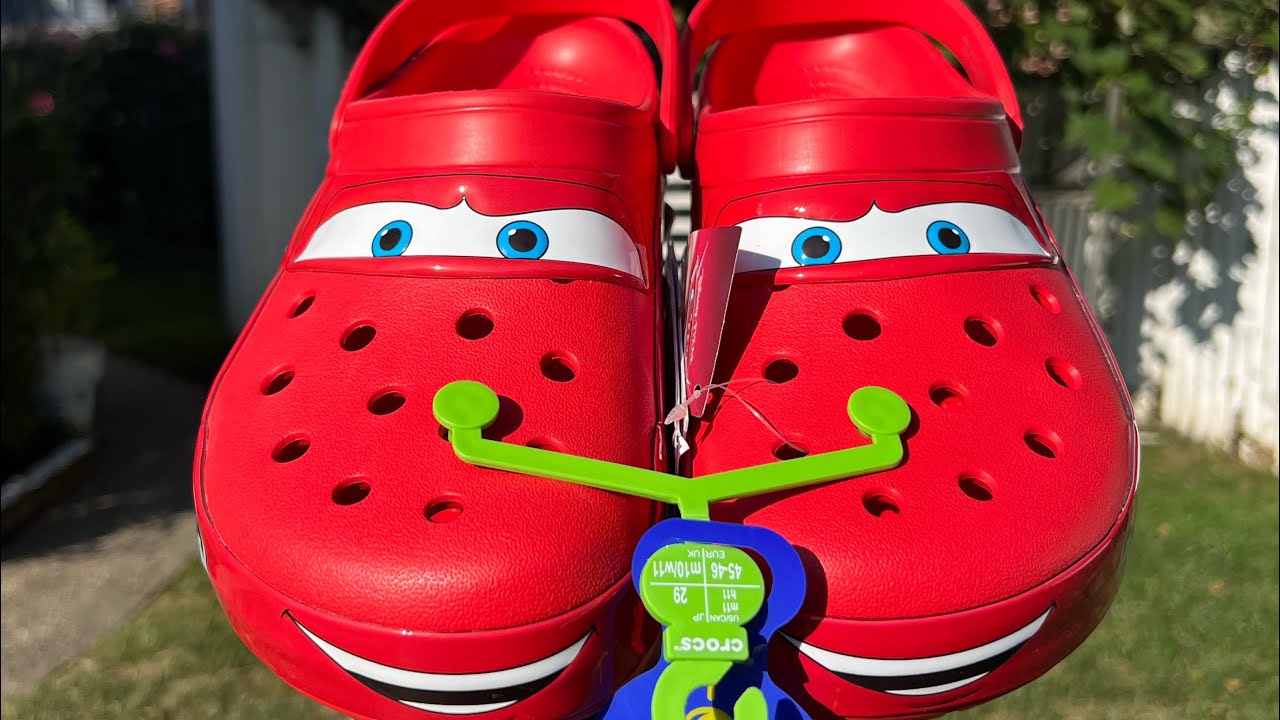 Lightning Mcqueen Crocs 