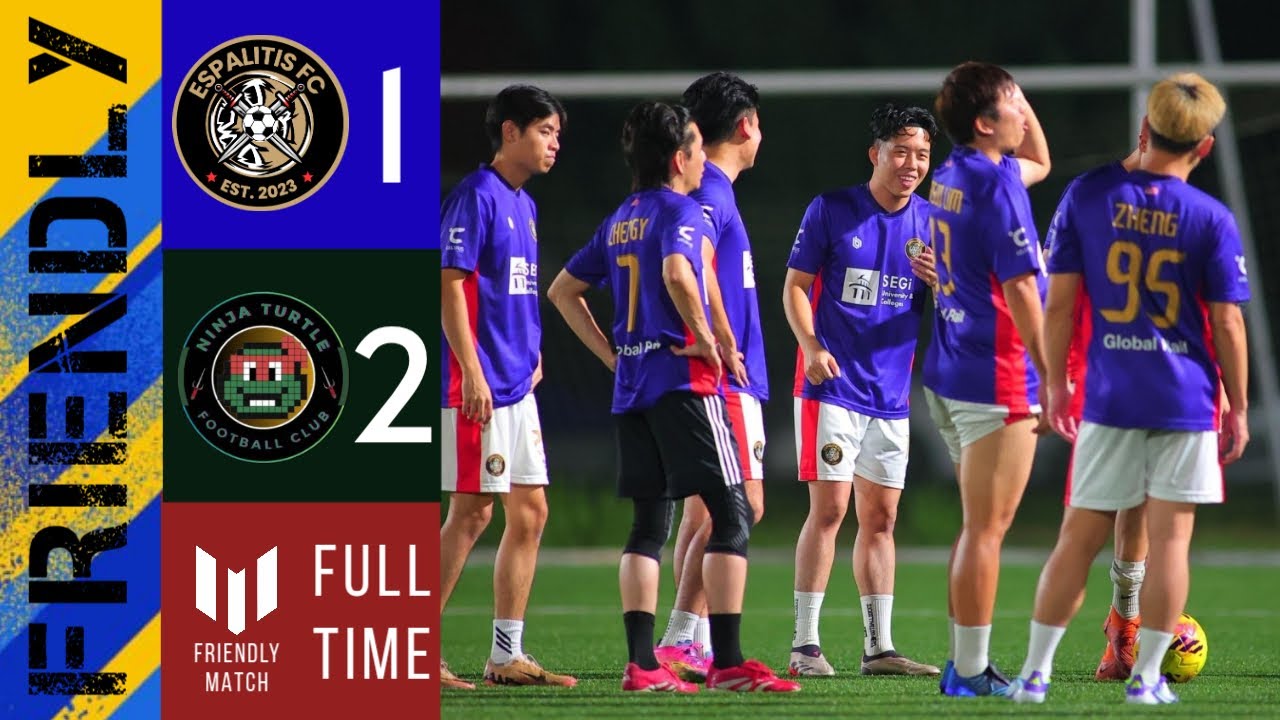 FRIEDLY MATCH ESPALITIS (1-2) NINJA TURTLE FC  