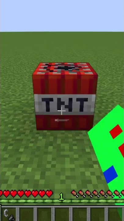 How to light TNT in Minecraft! #shorts