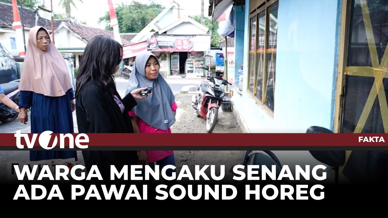 Antisipasi Pecah, Warga Lakban Jendela Kaca Sebelum Pawai Sound Horeg Lewat | Fakta tvOne