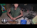 Cooking rice of paddy and Curry of potatoes ll Primitive technology ll Rural life