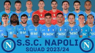 S.S.C. Napoli Squad Season 2023/24 | SSC Napoli | FootWorld