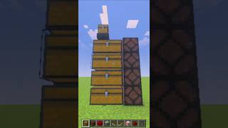 Storage System with Indicator (Mumbo Jumbo Inspired) #minecraft #minecraftshorts #shorts