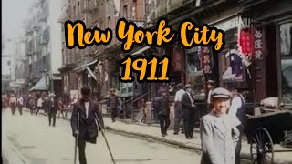 New York City 1900's in Color [Restore History]