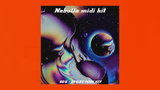 [ 20 ] ROYALTY FREE MIDI KIT -  "NEBULLA Midi pack Vol. 1"  ( 808 Midi Kit  +  Hi Hat Midi Kit )