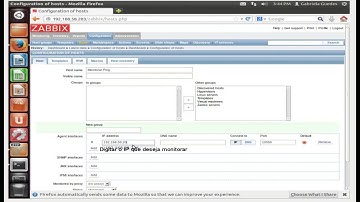 Criando Host no Zabbix