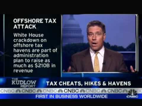 Daniel J. Mitchell discusses tax havens on CNBC's The Kudlow Report