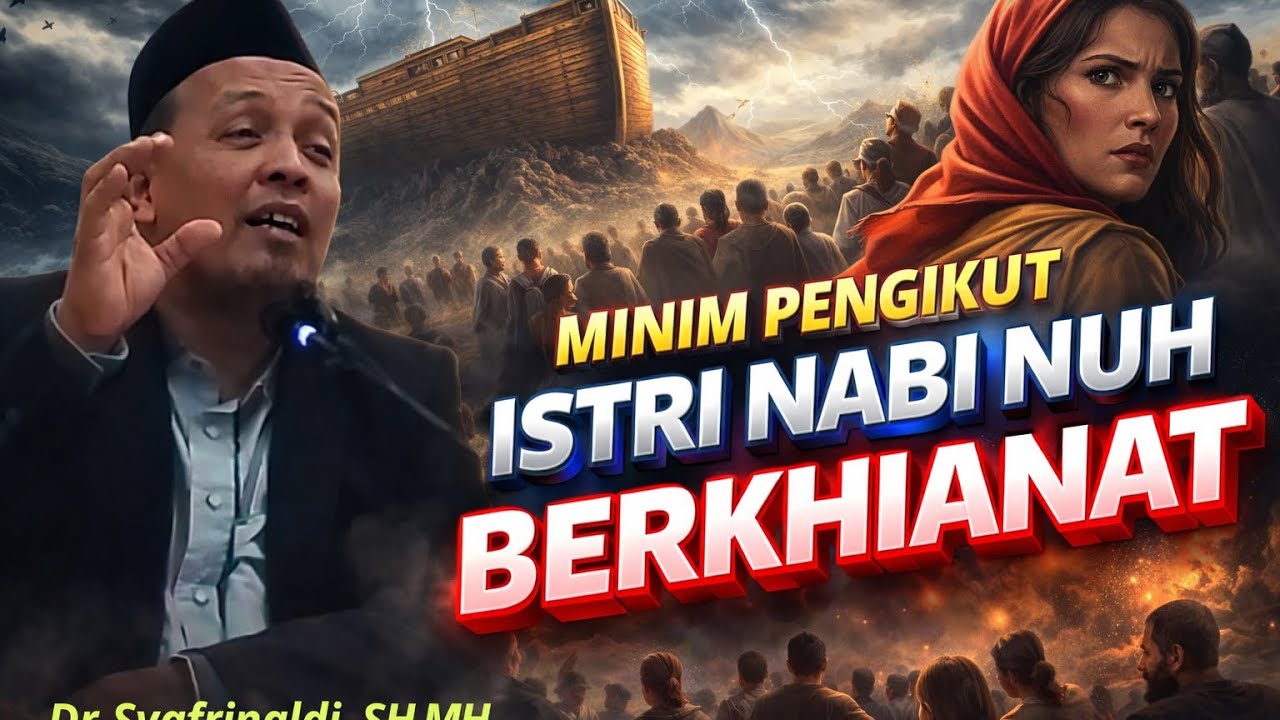Istri Nabi Nuh Berkhianat | Ust Dt.Syafrinaldi,SH, MH