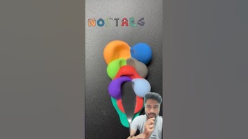Guess the mixed color of Nostalgia #colormixing #satisfying #nostalgia #sharkzhan #shorts #tiktok
