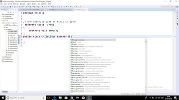 Core Java Interview Question - Why abstract members can