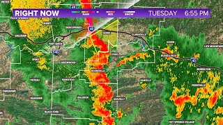 LIVE | Rotating storm bringing wind and rain to the River Valley