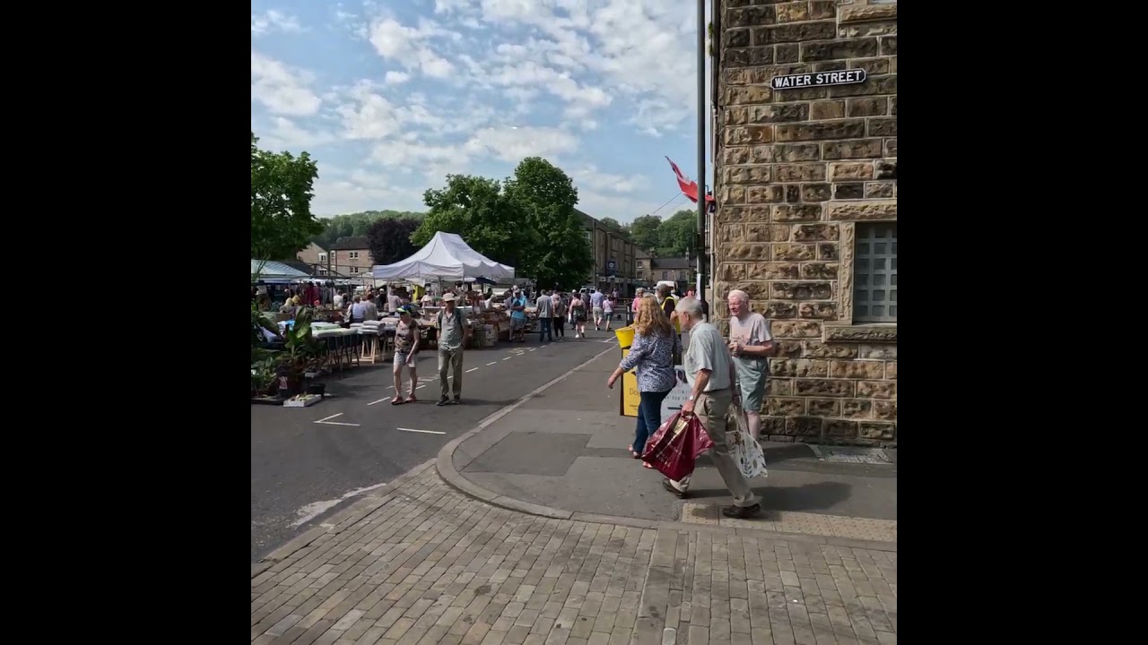 Bakewell - Monday Market Day - Great Derbyshire Peak District Town