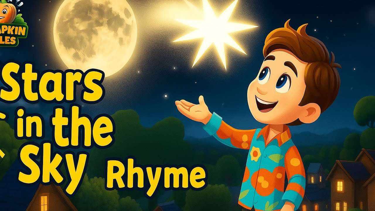 Stars in the Sky | kids song | kids song with lyrics ...