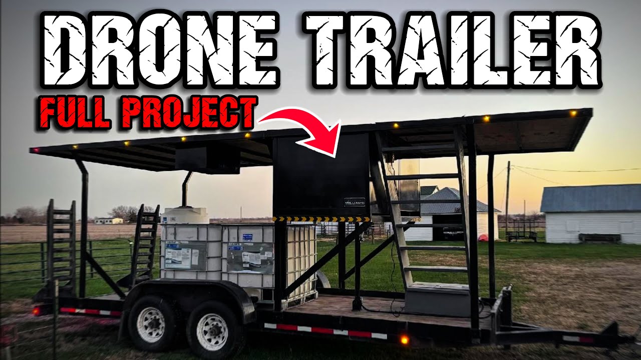 Building A Drone Trailer From Scratch! *FULL PROJECT*