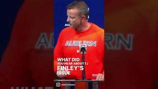Bryan Harsin comments on Auburn QB T.J. Finley’s arrest