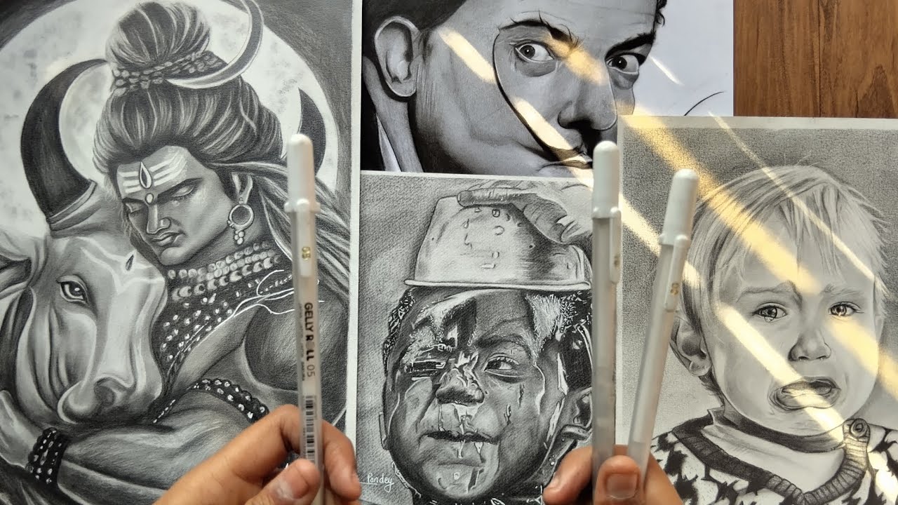 How to use White gel pens ? 