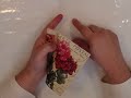 faux glassine paper techique tutorial , how to  make napkins look like glassine paper