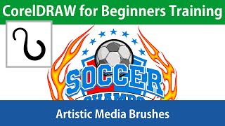 CorelDRAW for Beginners the Artistic Media Brushes Tutorial
