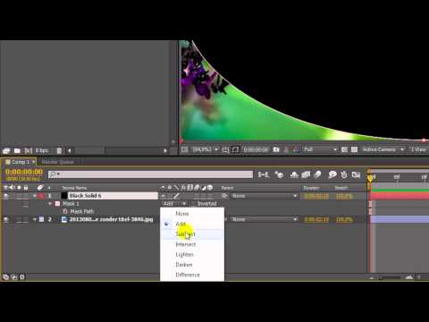 How to create a vignette effect in Adobe After Effects.
