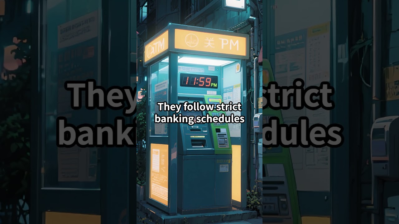 Why ATMs in Japan Close at Night