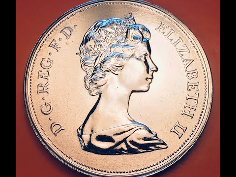 THE RARE AND ELUSIVE UK 25 Pence 1972 - Elizabeth U0026 Phillip 1947-1972 Great Britain 25P