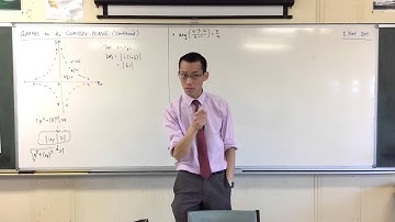 Graphs on the Complex Plane [Continued] (2 of 4: Finding Regions of Inequality by Testing Points)