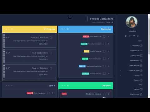 Real Estate Dashboard  Bootstrap 4 Admin Template with RTL Dark Theme