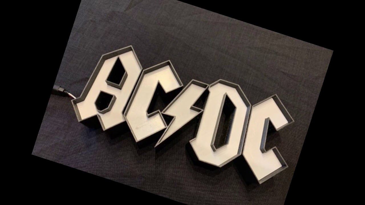 3D Druck AC/DC LED Lampe - YouTube