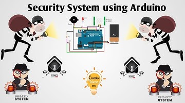 Security Alarm using Arduino | #Arduino #LabView #Electronics circuits #circuits