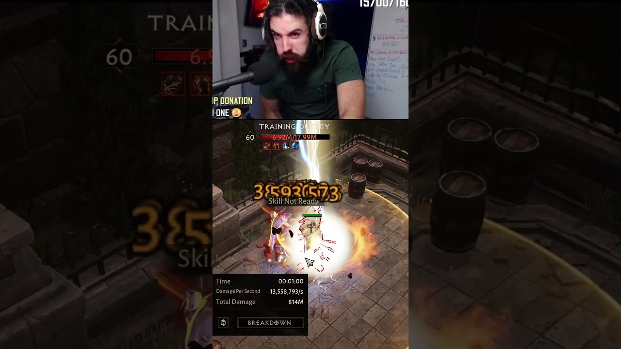 800M Crusader DPS Record