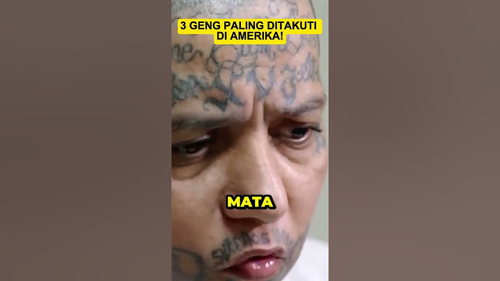 3 Geng Paling Ditakuti di Amerika!