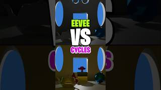 What Is The Difference Between Eevee and Cycles #Shorts #GameDev #Blender #B3D #3DArt