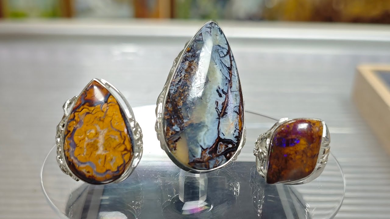 Болдер опалы - чудо природы!