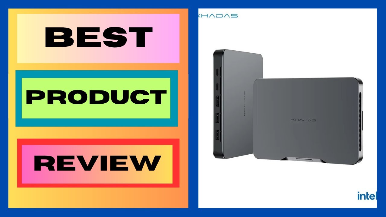 Khadas Mind 1 Mini PC, Intel Core i7-1360P 5.0GHz Micro Desktop Computer with 5.55Wh Standby