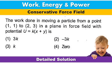 The work done in moving a particle from a point (1, 1) to (2, 3) in a plane in force field with |01