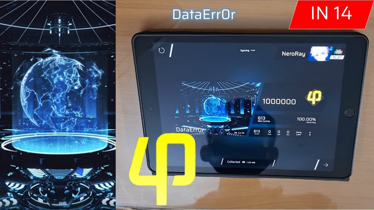 《Random AP》DataErr0r [IN 14] | ALL PERFECT!!! 【Phigros】 - YouTube