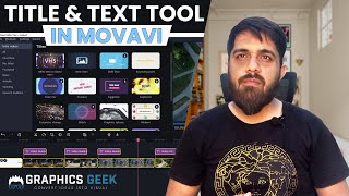 Title and Text Tool in Movavi Video Editor 2021 | A to Z Movavi Title Section