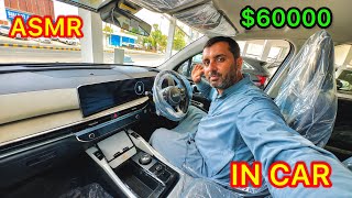 ASMR in $60000 car | ASMR IN KIA SORENTO | ASMR in luxury suv