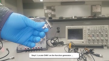 Introduction to Circuits I Laboratory Lab 8- Experiment #1 Function Generator and Oscilloscope