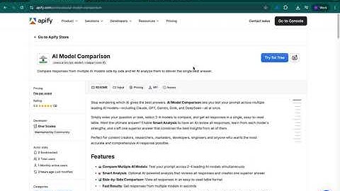 AI Model Comparison - Ask Multiple AI