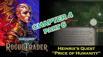 Warhammer 40k Rogue Trader chp 4 part 6 PS5 Unfair Difficulty Dogmatic Officer Psyker