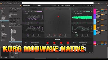 KORG MODWAVE Native - Wavetable Synthesizer - The BIG Sound Test - PC & Mac