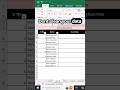 Dont Clean Your Data In Excel ❗❗ #shorts #ytshorts #youtubeshorts #youtubevideo #exceltips