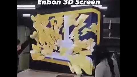 Enbon 3D led screen both Indoor and outdoor led display, will give your great led solution