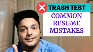 WORST RESUME MISTAKES EVERYONE SHOULD AVOID | JOBS IN USA