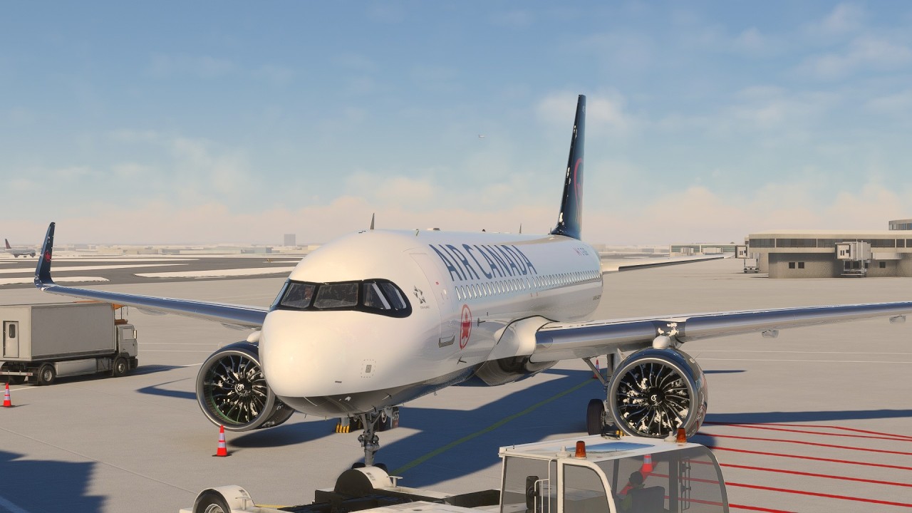 Take-off and Landing in snow