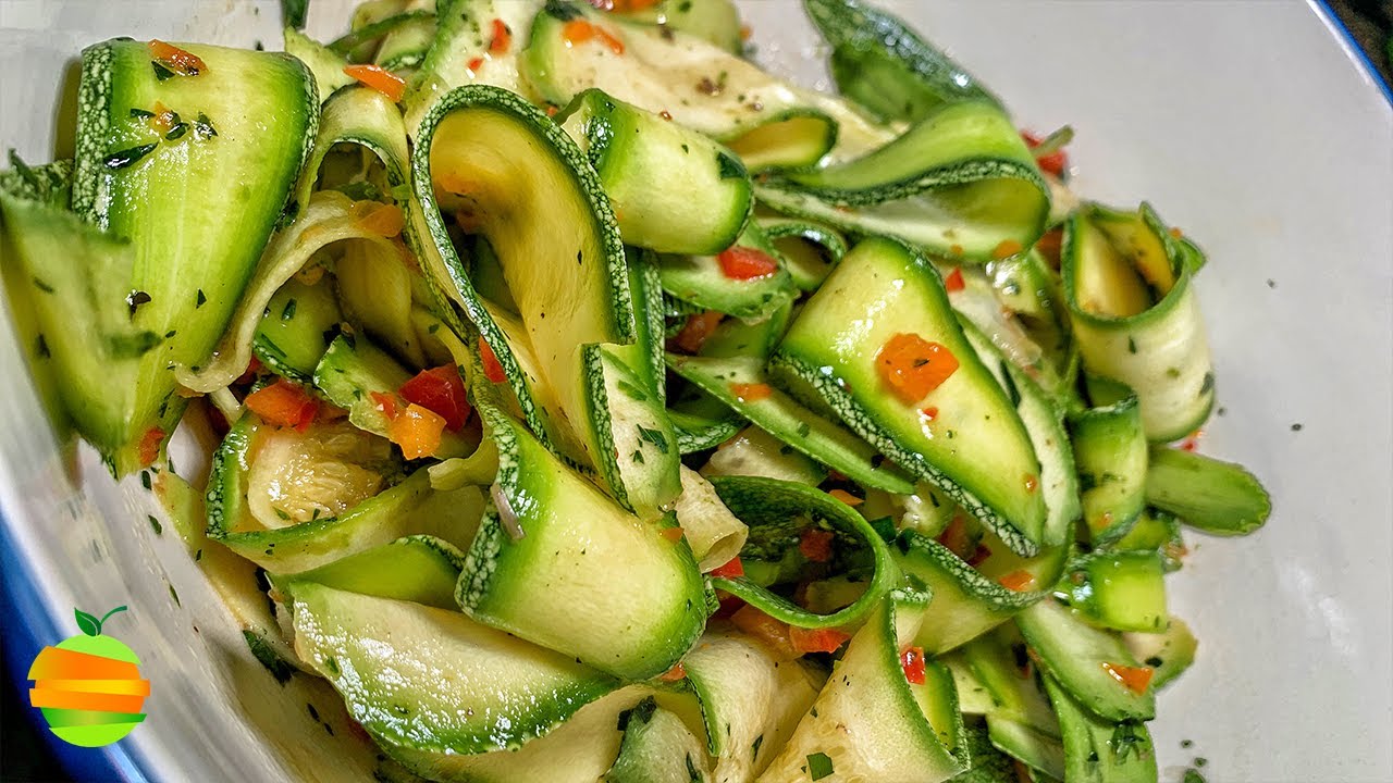 ¿Cómo hacer ensalada de calabacitas saludable y deliciosa?