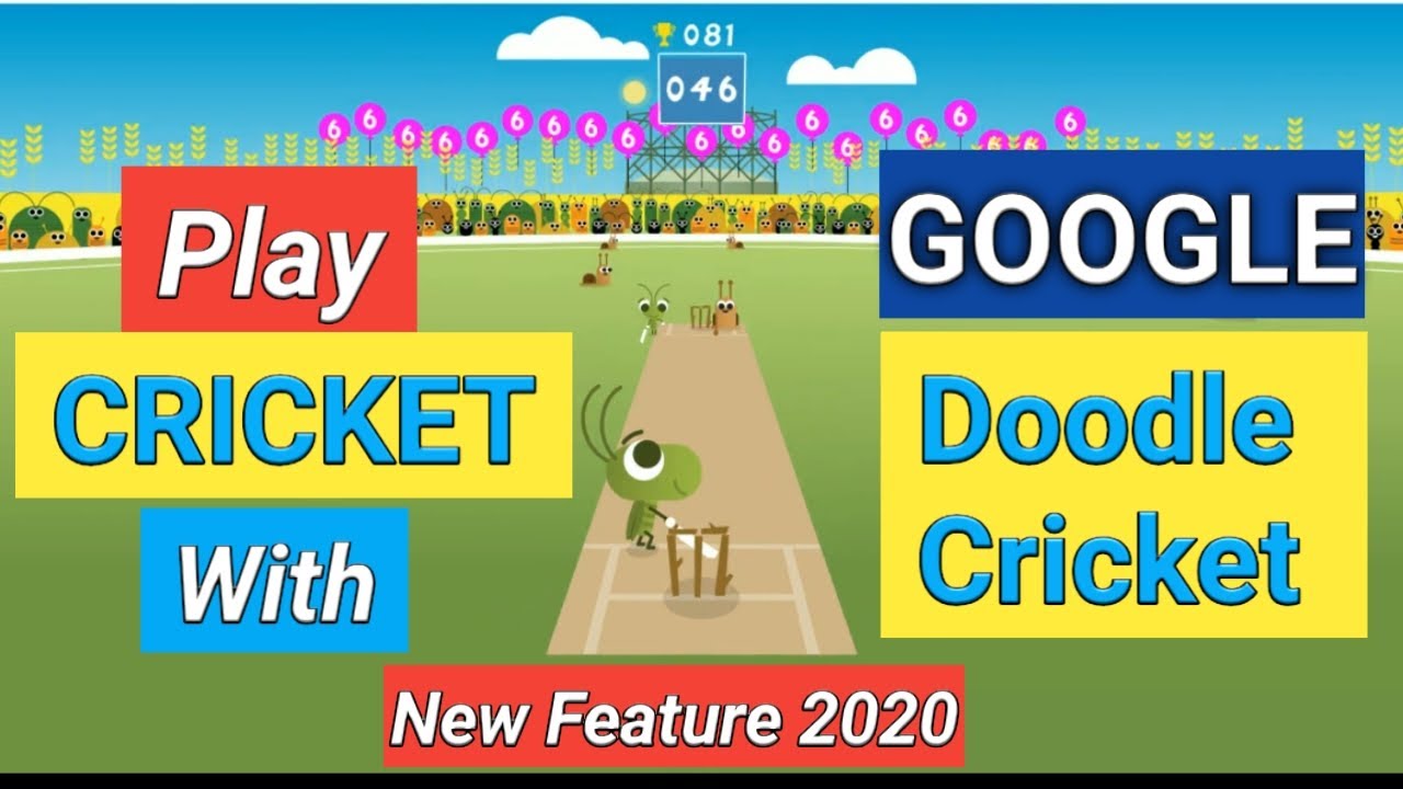 Google Stay and Play at Home Doodle: All about Google's Cricket