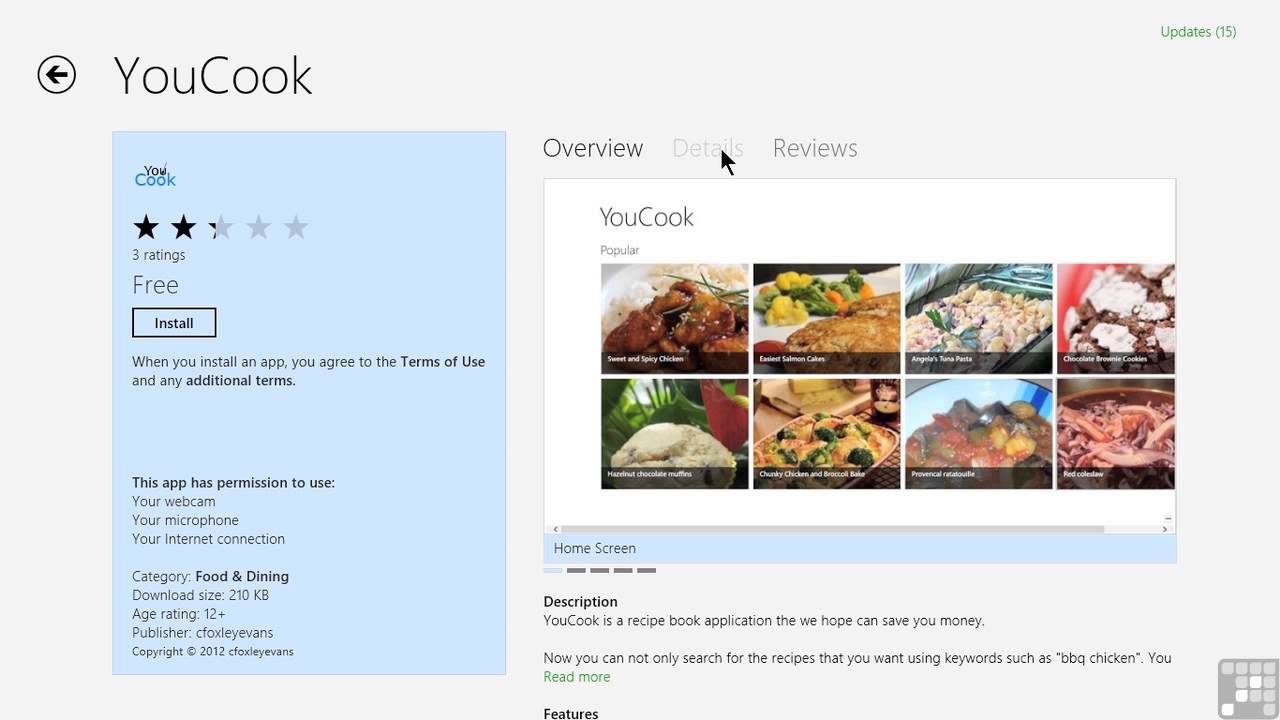 Microsoft Windows 8 Tutorial | Exploring The App Listing Page
