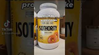 Chocolate Glazed Donut Protein Shake